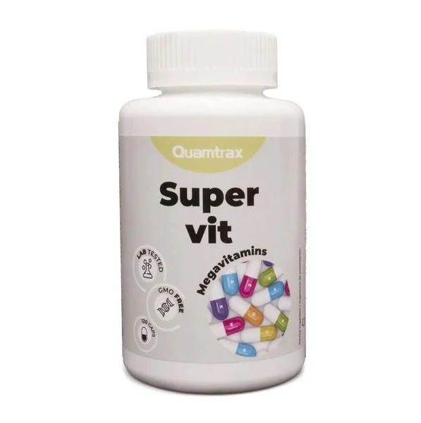 qtxesvd super vit 120 caps fitness, nutrition