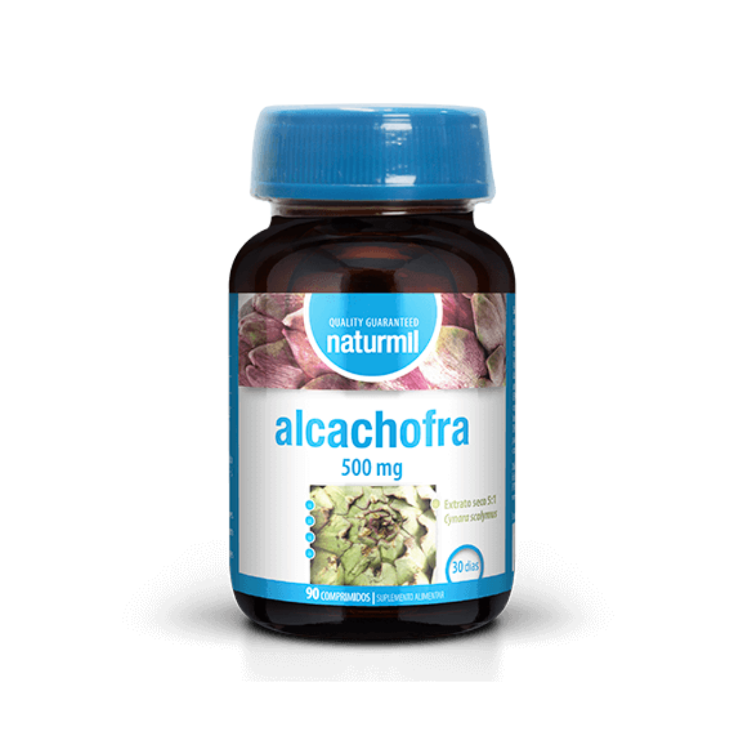 3333 alcachofra 500mg  90 comprimidos naturmil fitness, nutrition