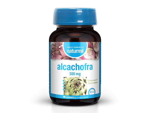 3333 alcachofra 500mg 90 comprimidos naturmil fitness, nutrition