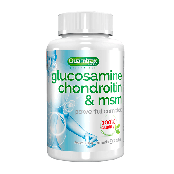 qtxes035 glucosamina condroitina e msm fitness, nutrition