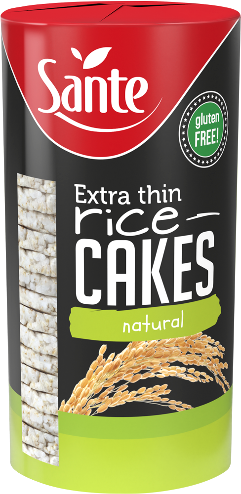 t 1 sante 0446 bolachas de arroz extra fino naturais 110g fitness, nutrition