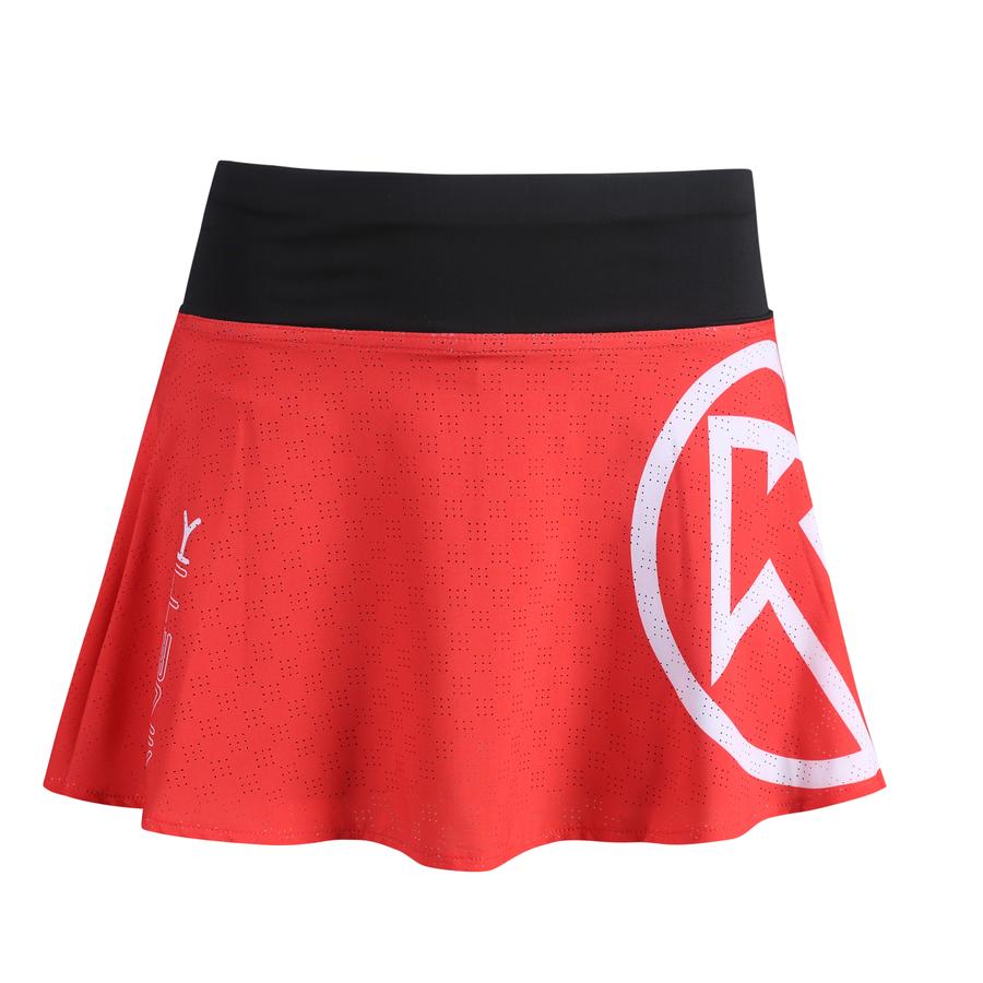 20003302 womens skirt red fitness, nutrition