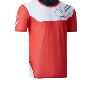 20101802 isonik short sleeve red fitness, nutrition