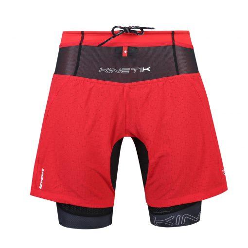 20103202 mens trail running shorts ultra evok red fitness, nutrition
