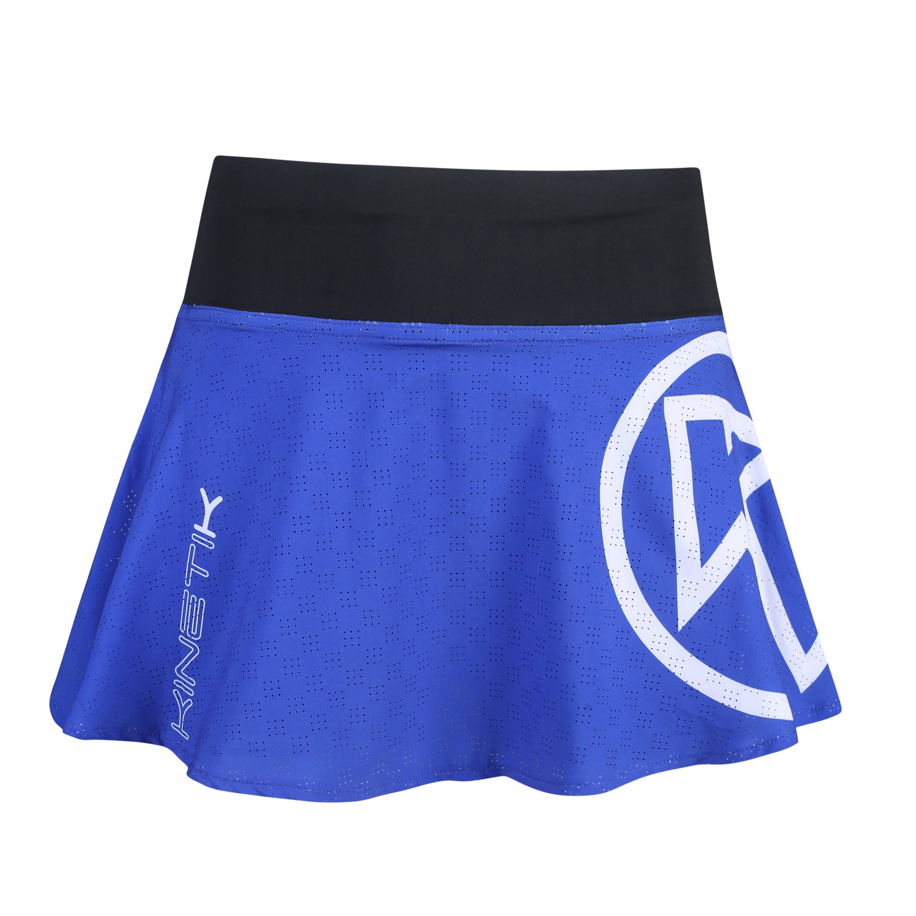 20003304 saia feminina de corrida e trail azul fitness, nutrition