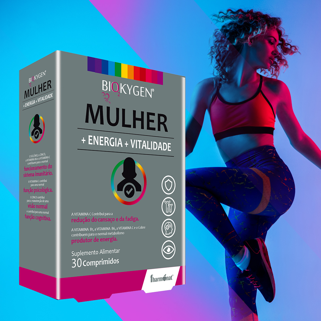 5300825 biokygen mulher 30 comp fitness, nutrition