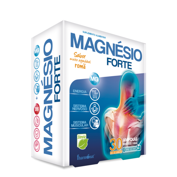 5100542 magnesio forte 30 ampolas fitness, nutrition