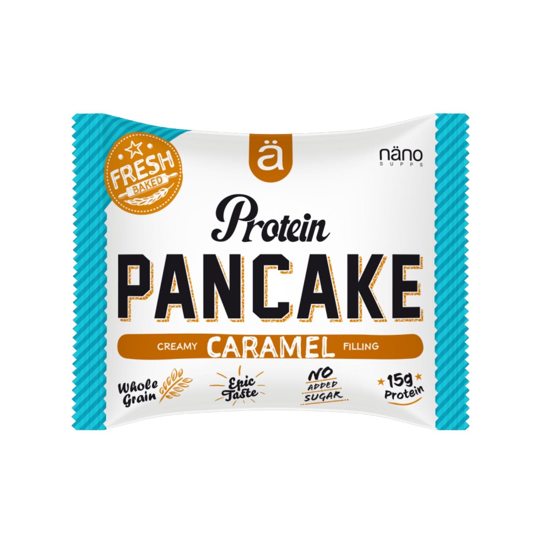 pancake caramelo proteina