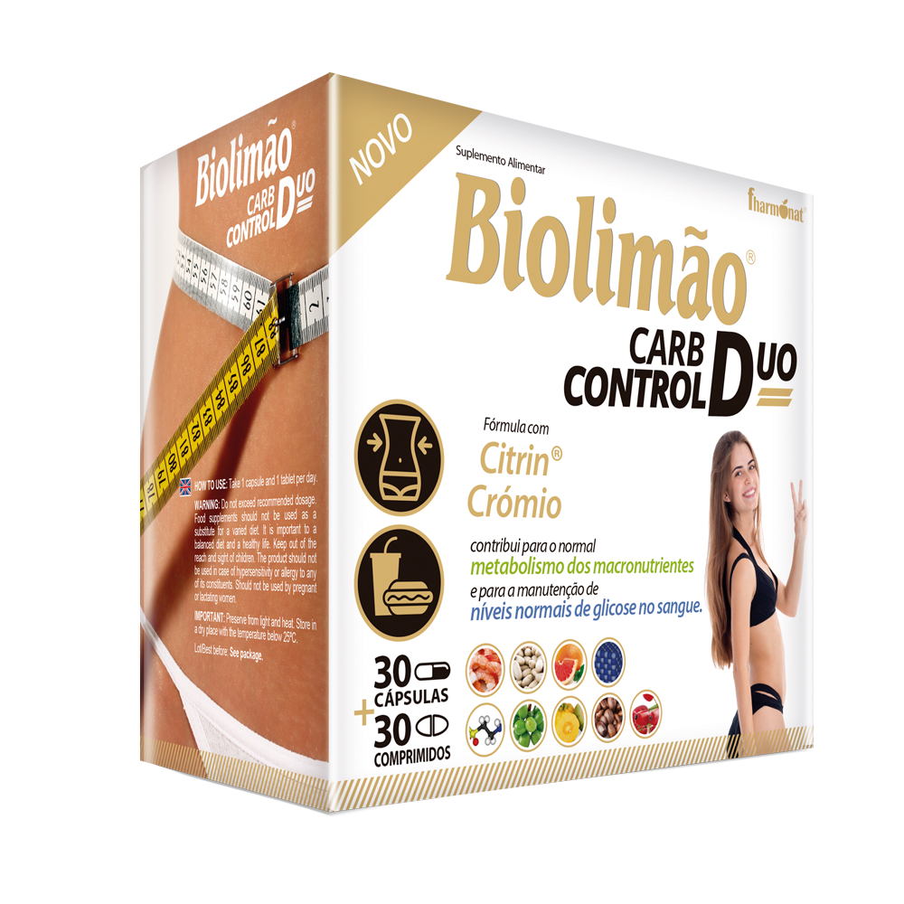 6800568 biolimao carb duo 30 capsulas  30 comprimidos fitness, nutrition