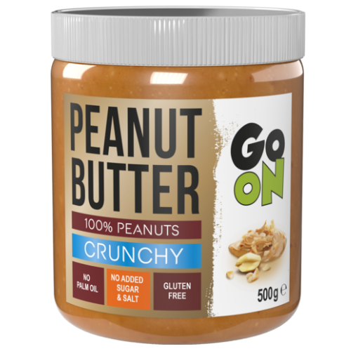 p1sante56556 go on manteiga de amendoim crunchy 500gr fitness, nutrition