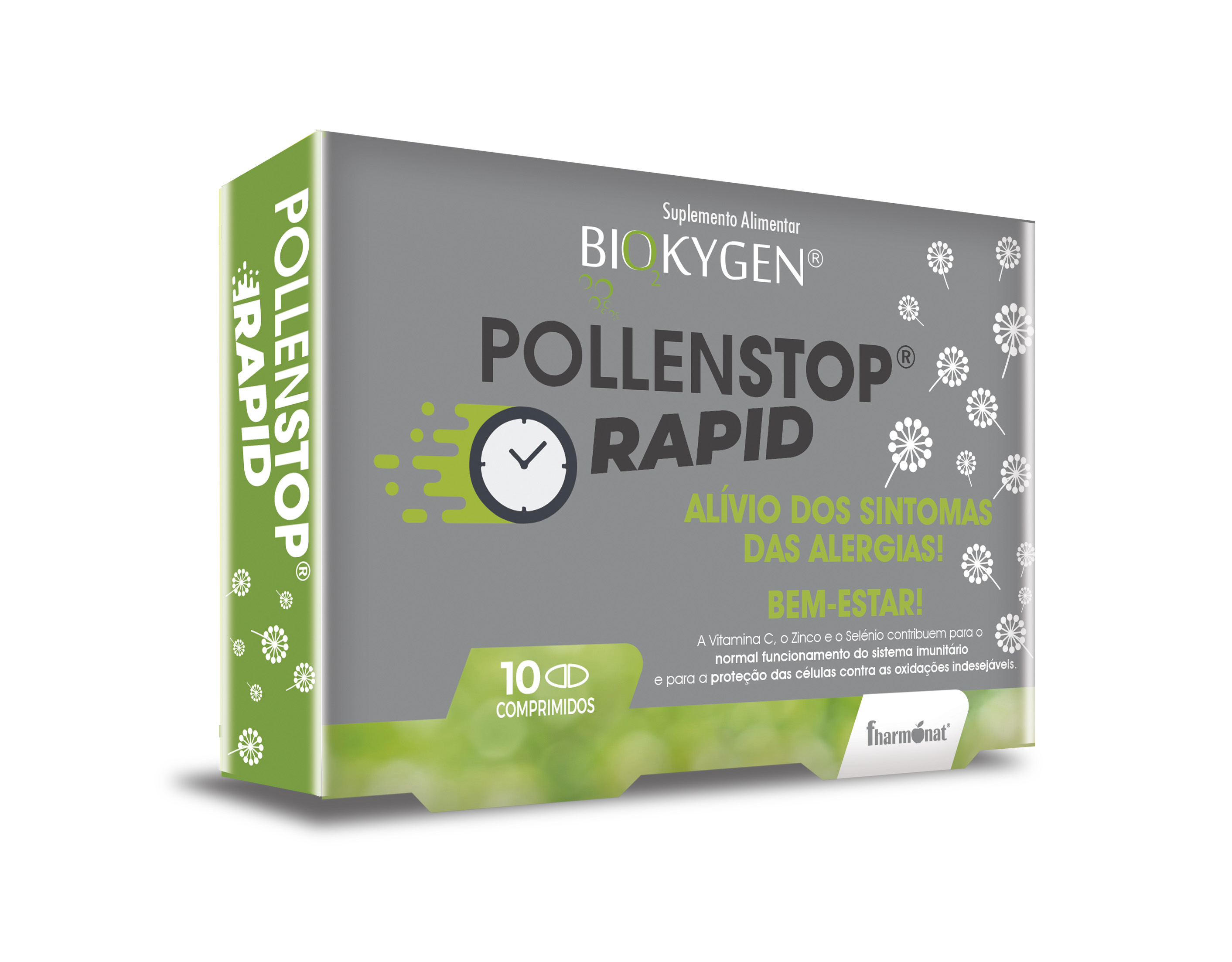 5300834 biokygen pollenstop rapid 10 comps fitness, nutrition