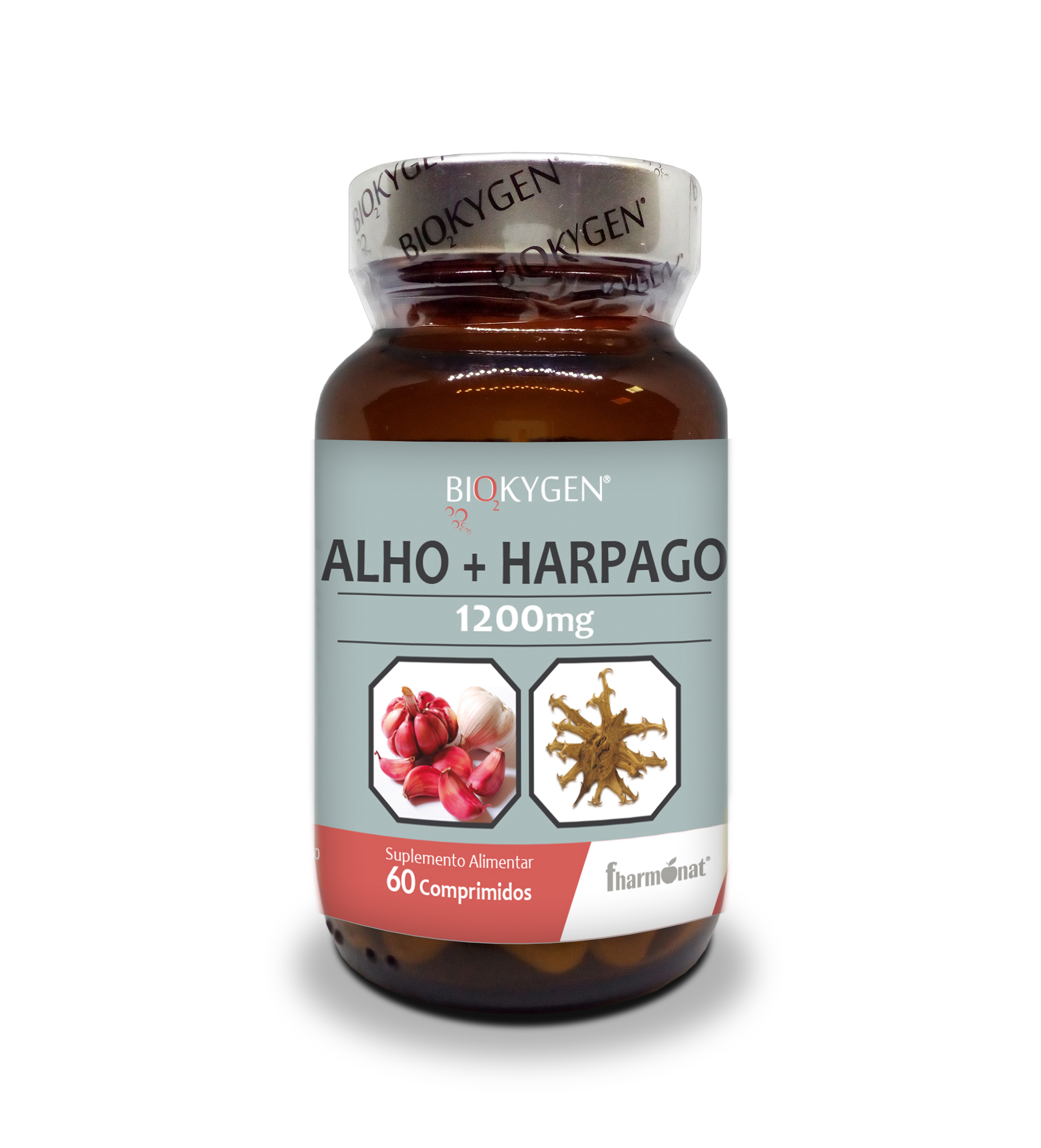 5300551 alho  harpago 60 comps fitness, nutrition