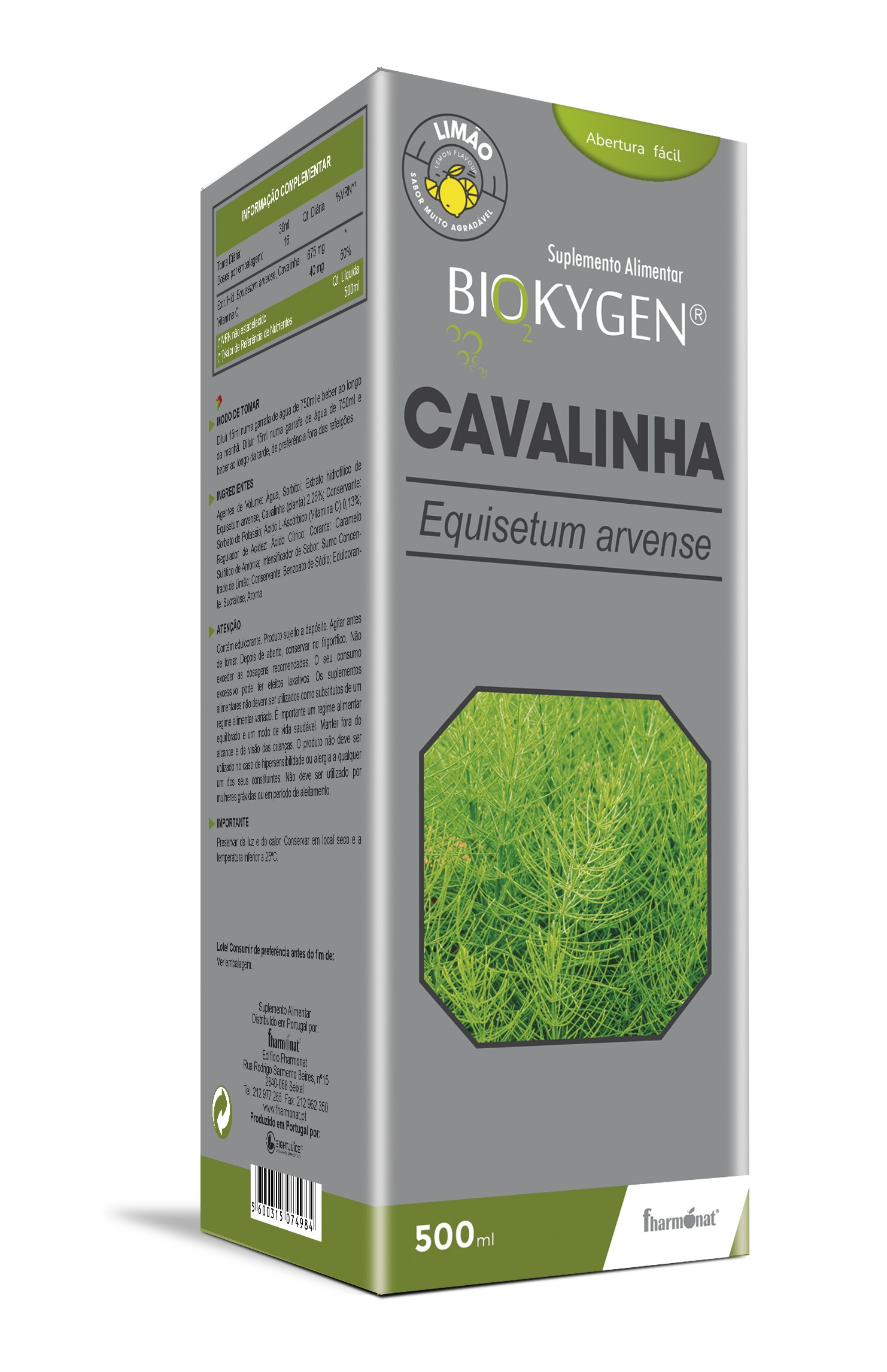 6000520 biokygen cavalinha 500ml fitness, nutrition