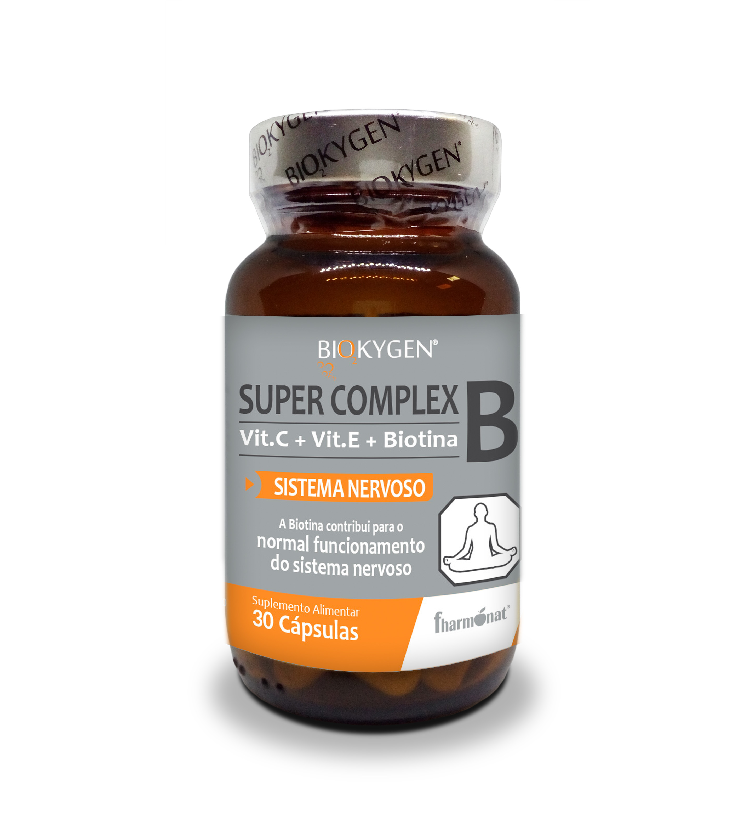 5200518 biokygen super complex b 30 caps fitness, nutrition