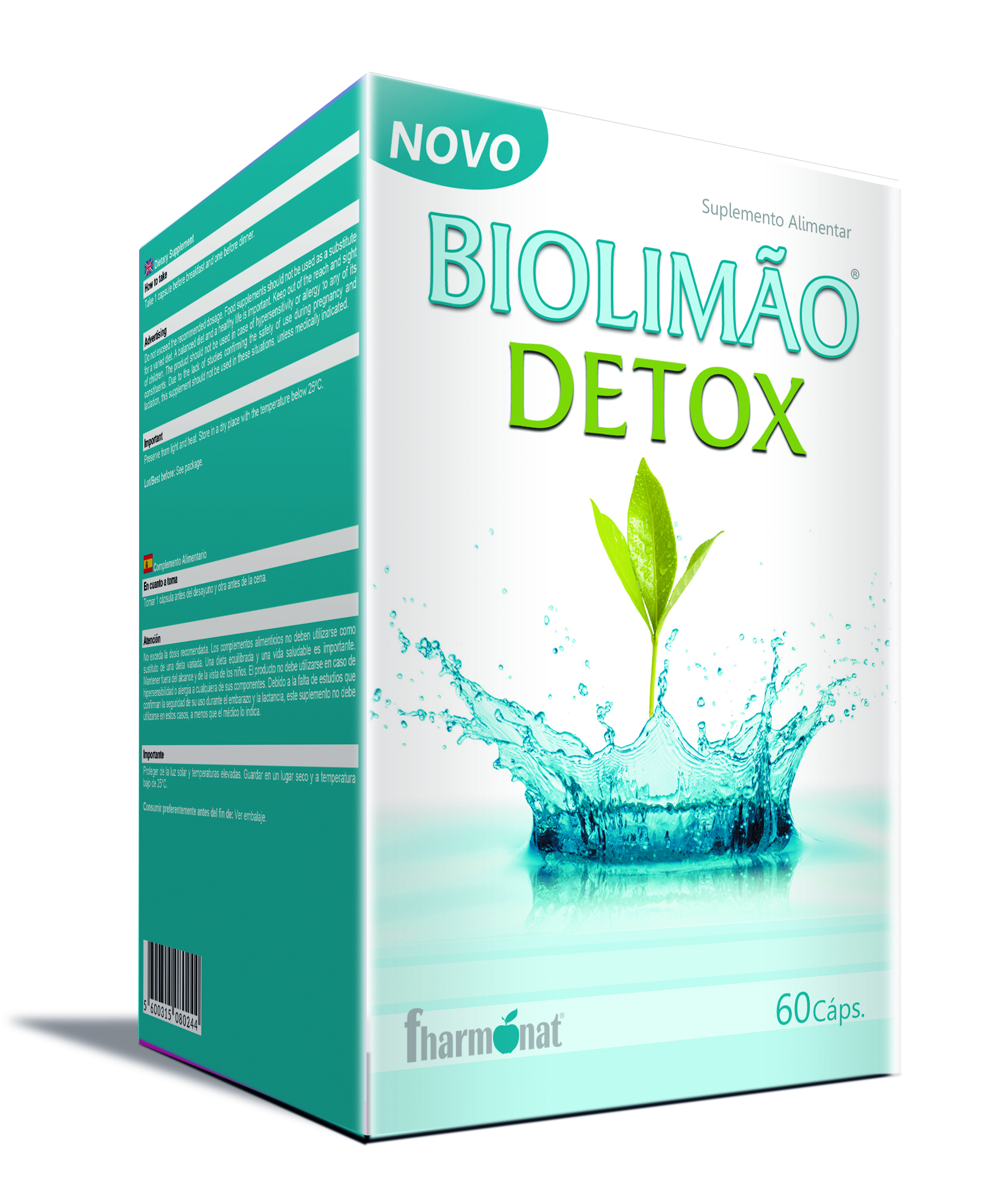 5200683 biolimao detox capsulas fitness, nutrition