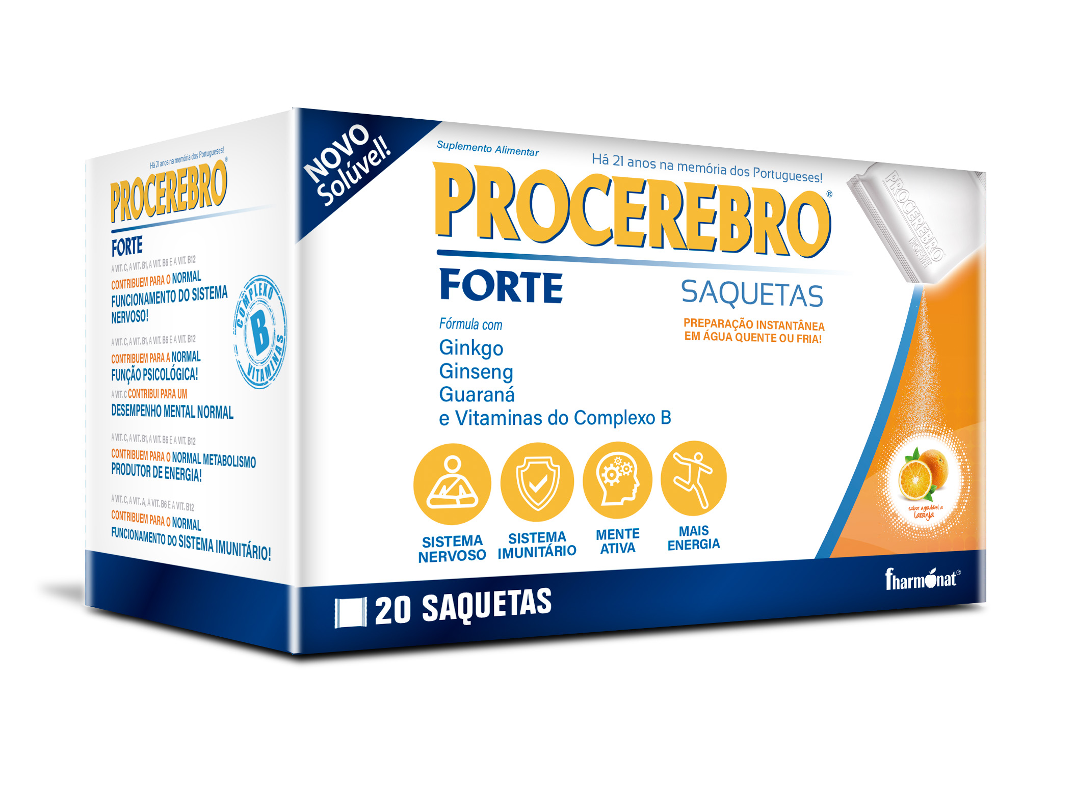 5700546 procerebro forte 20 saquetas fitness, nutrition