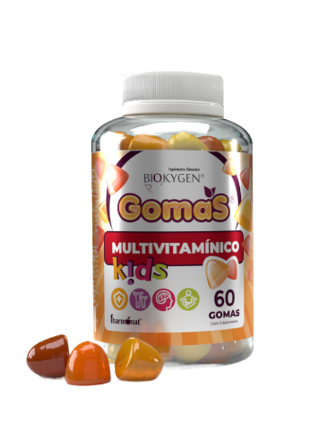 6500864 biokygen gomas multivitaminico kids 60 gomas fitness, nutrition