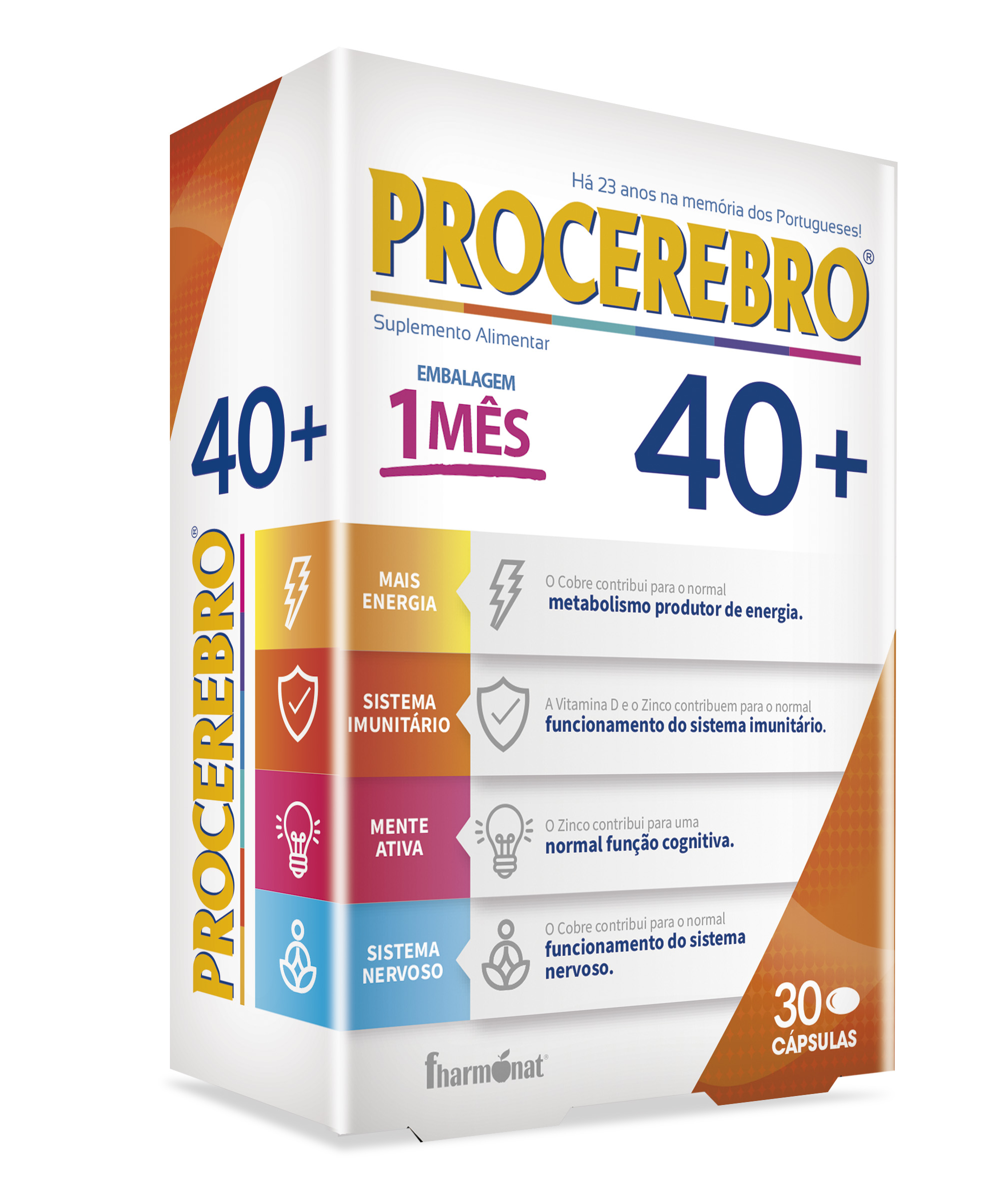 5200830 procerebro 40 30 caps fitness, nutrition