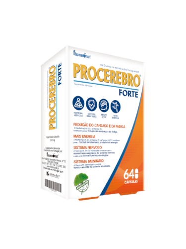 5200711 procerebro forte 64 caps fitness, nutrition