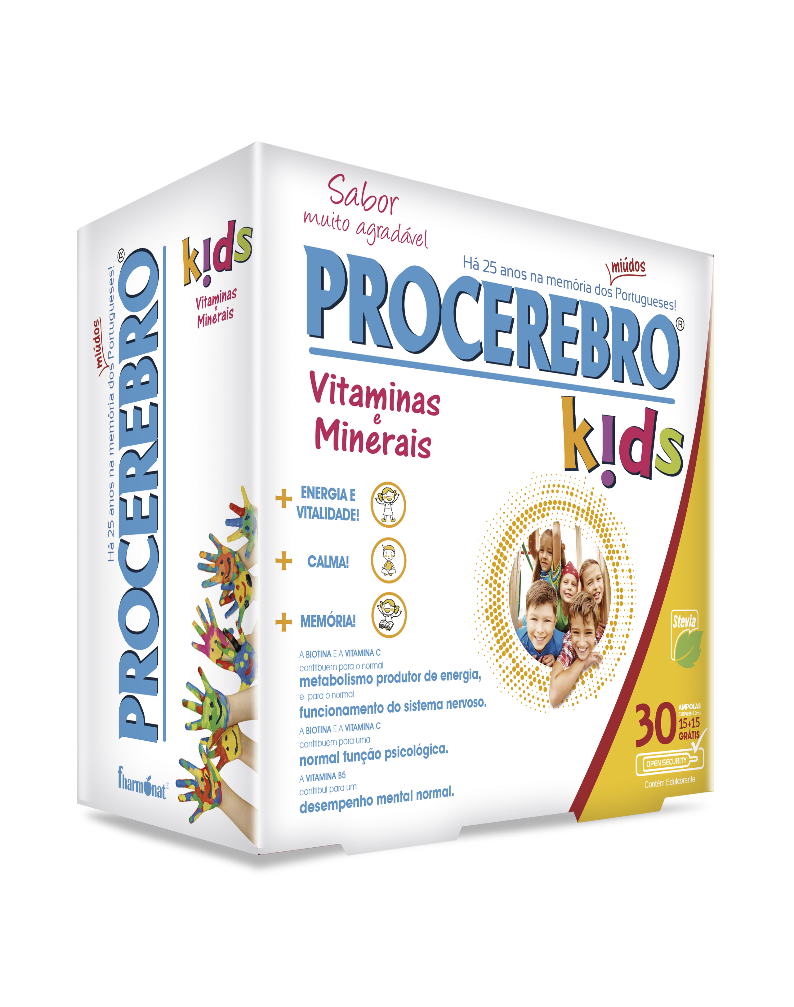 5100543 procerebro kids 30 ampolas fitness, nutrition