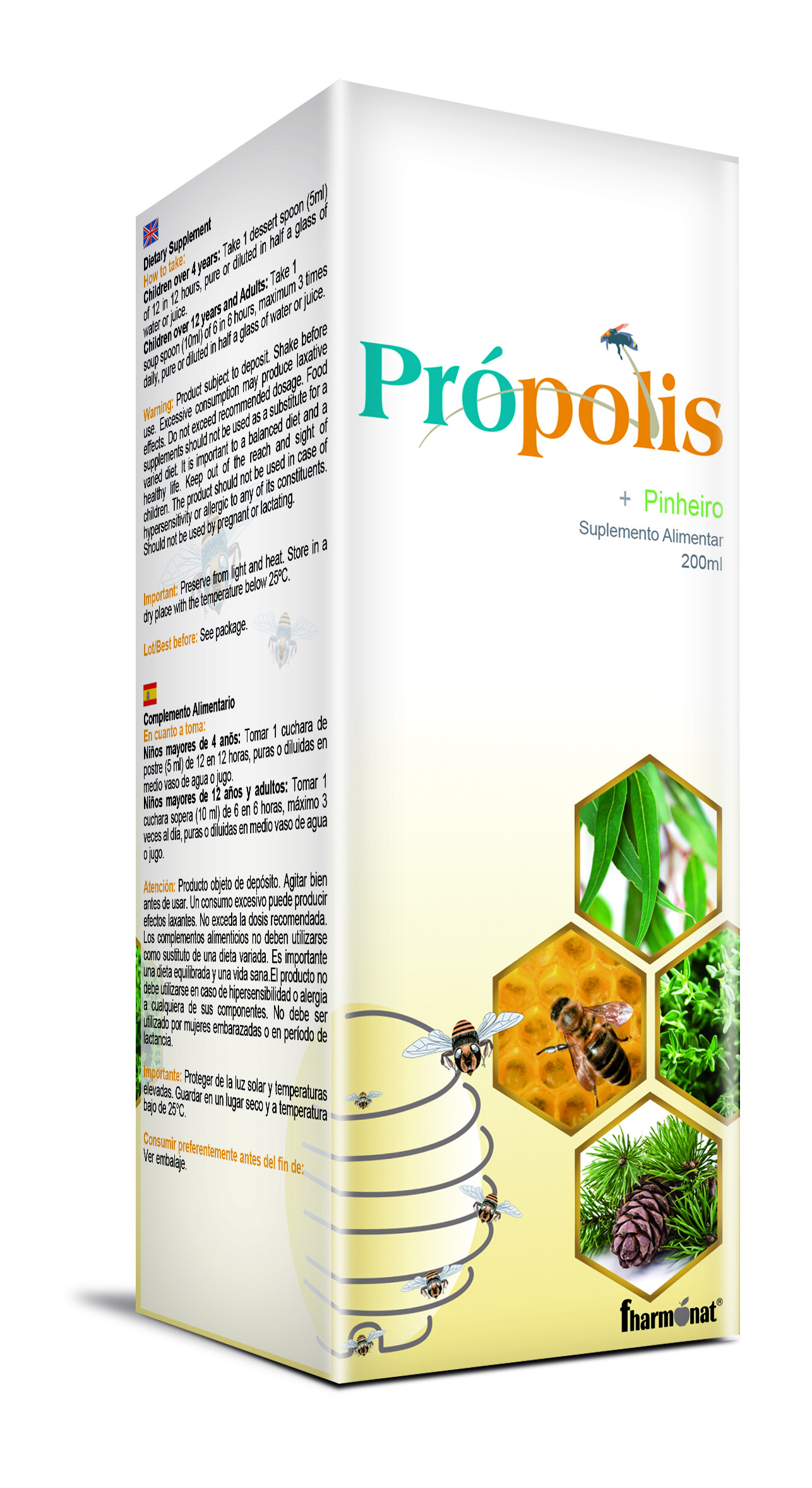 6000824 propolis  pinheiro 200ml fitness, nutrition