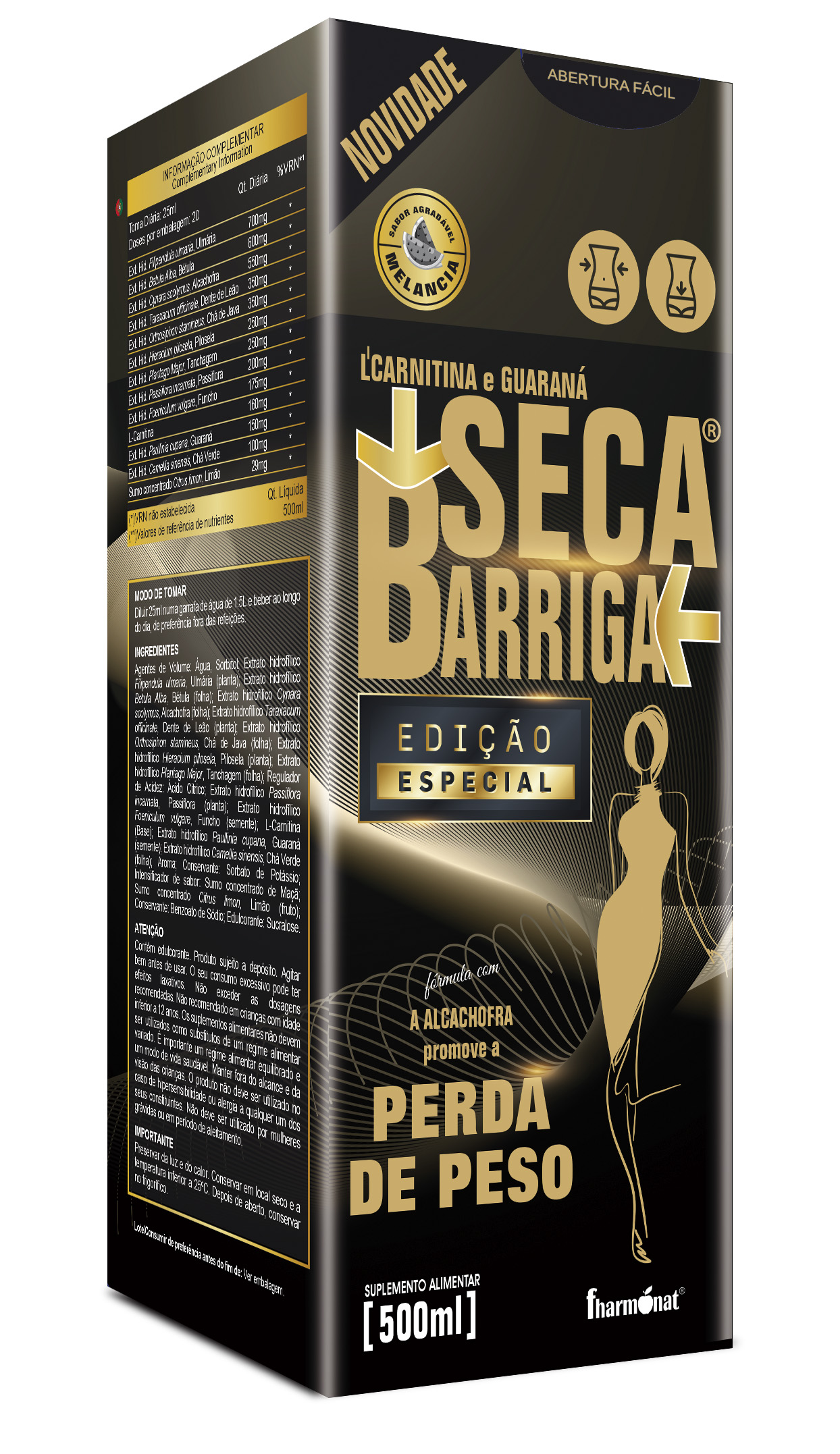 6000562 secabarriga edicao especial 500ml fitness, nutrition