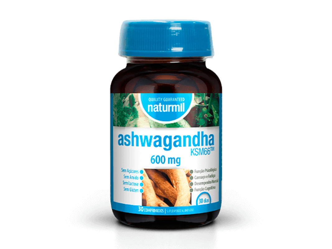 ASHWAGANDHA KSM66 600MG - NATURMIL