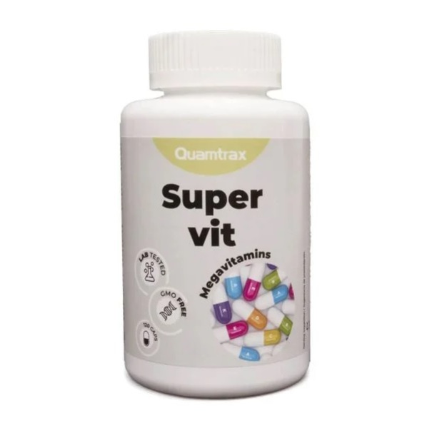 qtxesvd super vit 120 caps fitness, nutrition