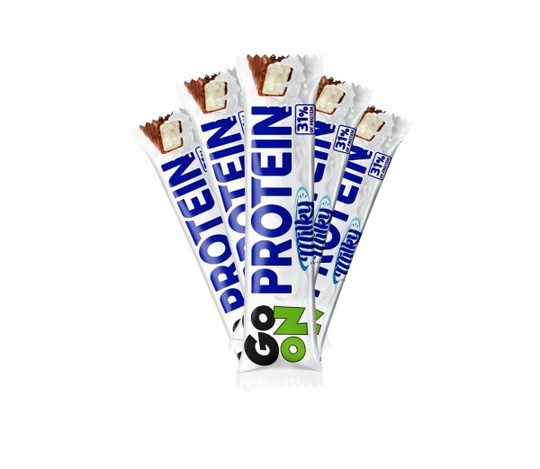 san2425452701067 go on 5x barras proteicas chocolate leite 45gr fitness, nutrition