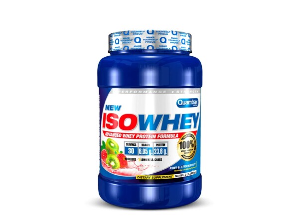 qtx111 iso whey kiwi e strawberry 907 g fitness, nutrition