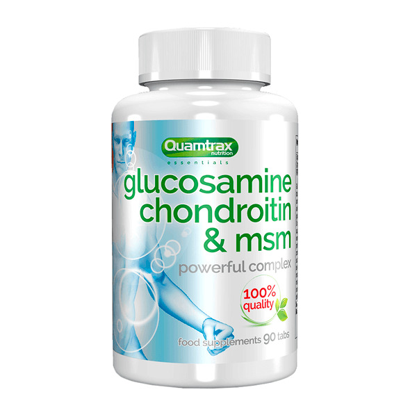 qtxes035 glucosamina condroitina e msm fitness, nutrition