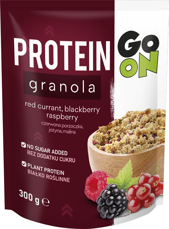p 1 sante 5144 go on protein granola com frutos 300g fitness, nutrition
