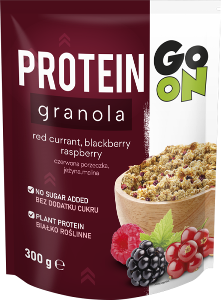 p 1 sante 5144 go on protein granola  com frutos 300g fitness, nutrition