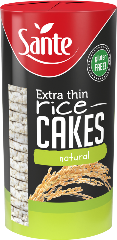 t 1 sante 0446 bolachas de arroz extra fino naturais 110g fitness, nutrition