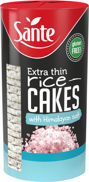 t 1 sante 0447 bolachas de arroz extra fino com sal dos himalaias 110g fitness, nutrition