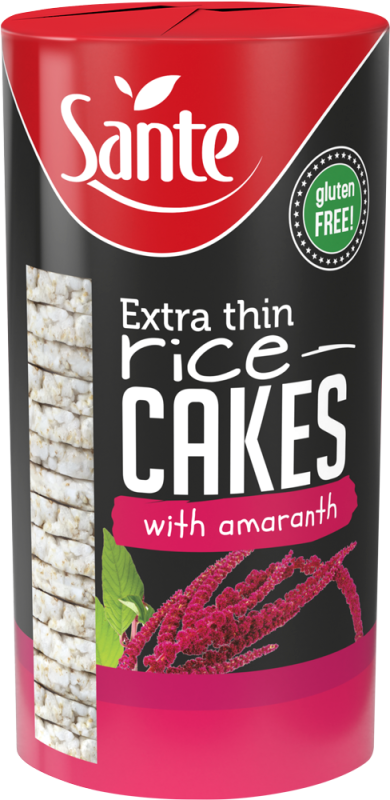 t 1 sante 0449 bolachas de arroz extra fino com amaranto 110g fitness, nutrition