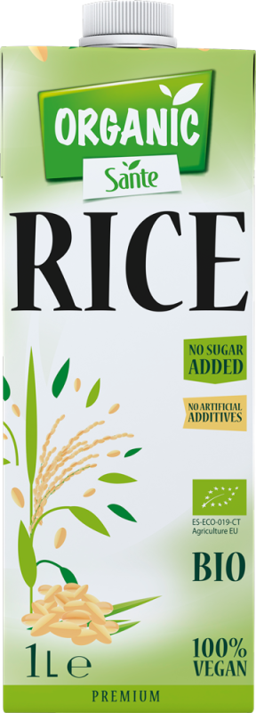 t 1 sante 7868 bebida de arroz organico sem adicao de acucar 1l fitness, nutrition