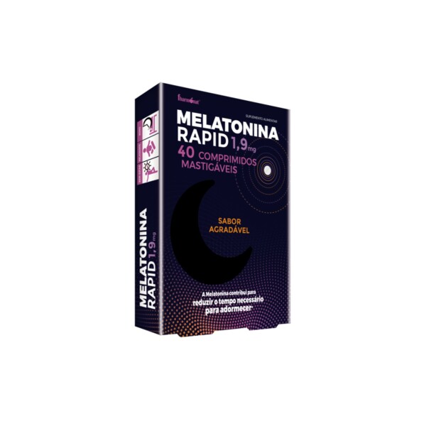 5300571 melatonina rapid 19mg 40 comp fitness, nutrition