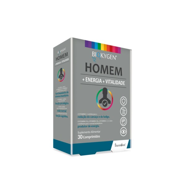 5300826 biokygen homem 30 comp fitness, nutrition