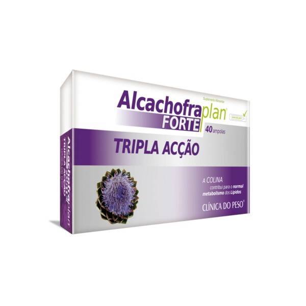 ae00070 alcachofra plan forte 40 ampolas fitness, nutrition