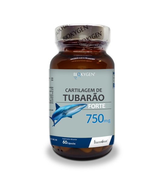 5200539 biokygen cartilagem de tubarao 60 caps fitness, nutrition
