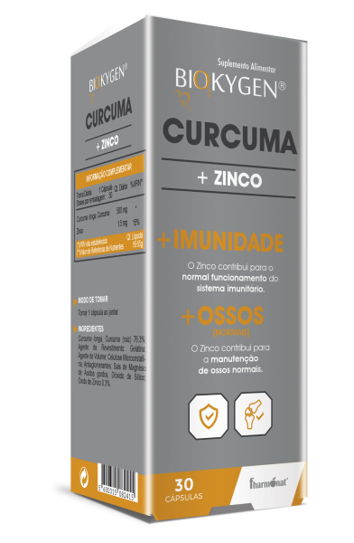5200450 biokygen curcuma 30 capsulas fitness, nutrition