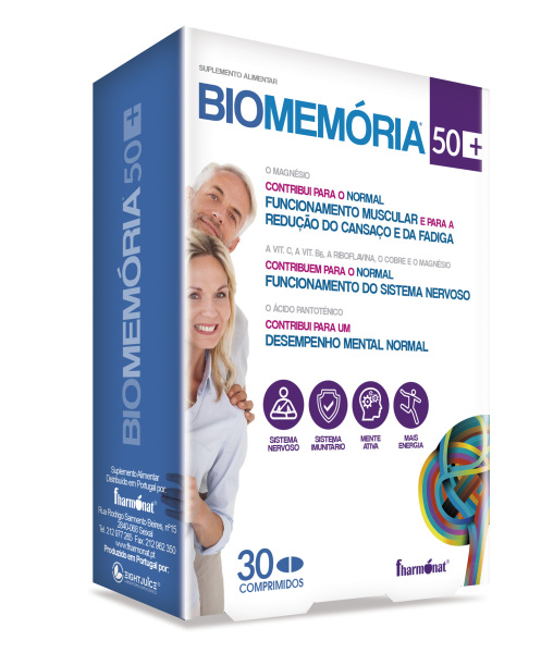 5300540 biomemoria 50 comprimidos fitness, nutrition