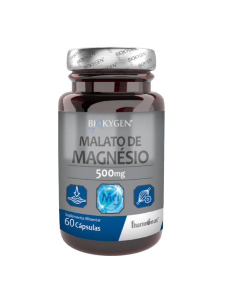 5200863 biokygen malato de magnesio 500mg fitness, nutrition