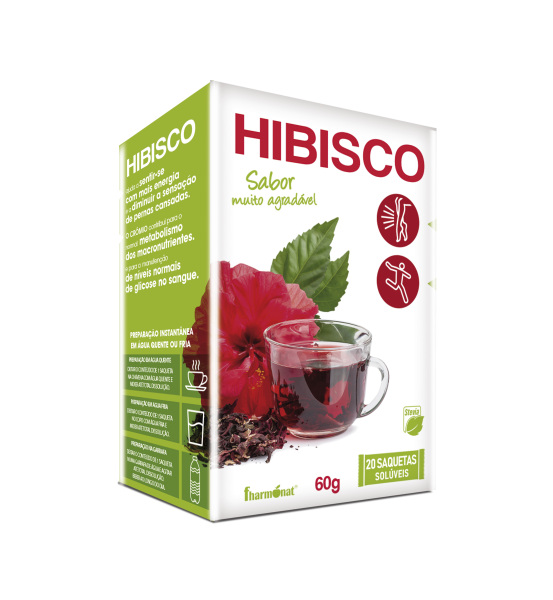 5700566 hibisco 20 saquetas fitness, nutrition
