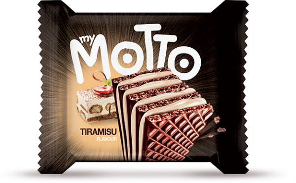 mym180870 my motto wafer cacau com recheio tiramisu 30g fitness, nutrition